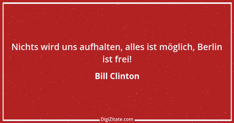 Zitat von Bill Clinton 1