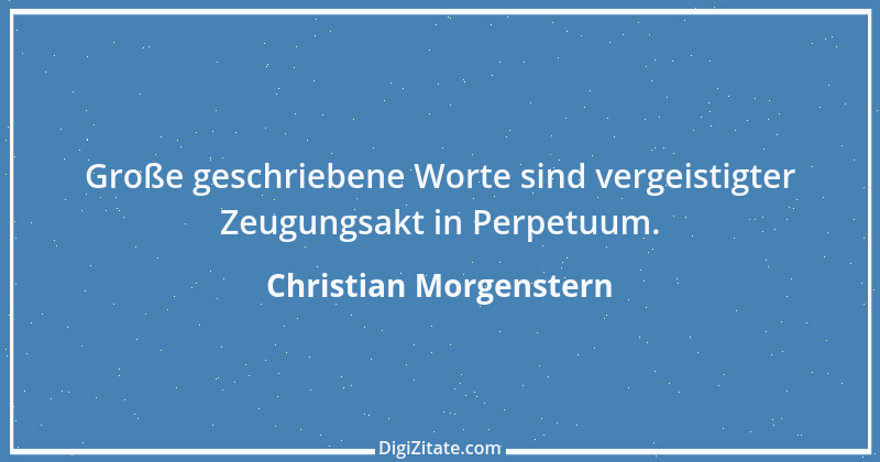 Zitat von Christian Morgenstern 341