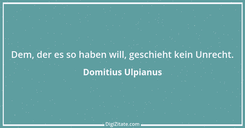 Zitat von Domitius Ulpianus 3