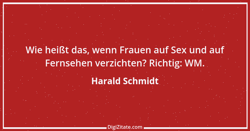 Zitat von Harald Schmidt 136