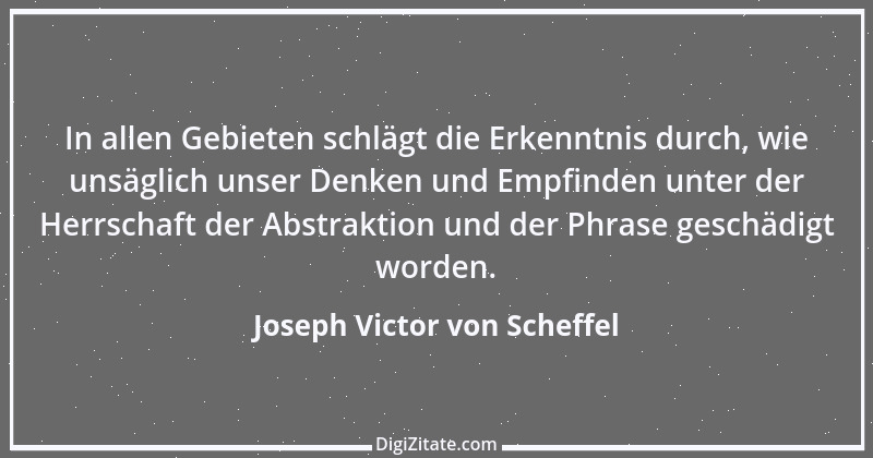 Zitat von Joseph Victor von Scheffel 12