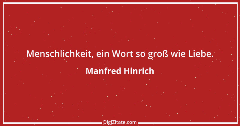 Zitat von Manfred Hinrich 3992