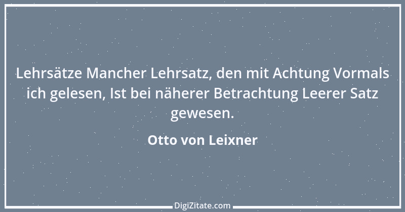 Zitat von Otto von Leixner 117