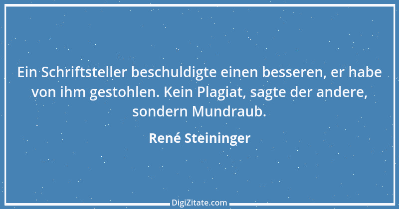 Zitat von René Steininger 1