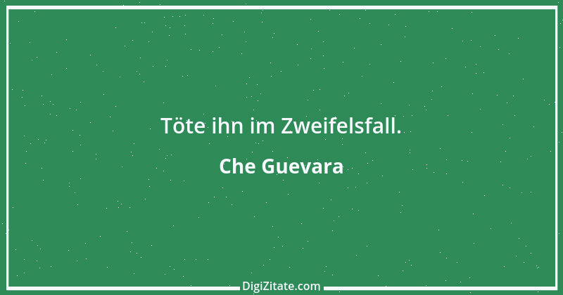 Zitat von Che Guevara 4