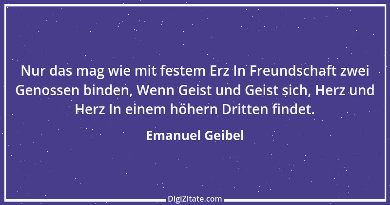 Zitat von Emanuel Geibel 3