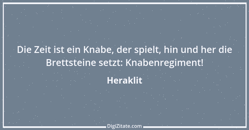 Zitat von Heraklit 57