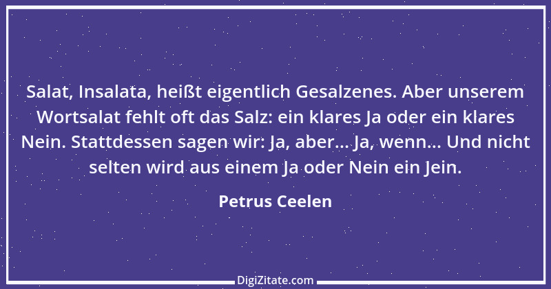 Zitat von Petrus Ceelen 2