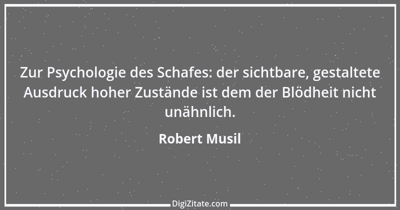 Zitat von Robert Musil 120