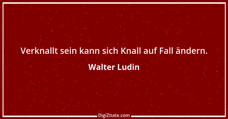 Zitat von Walter Ludin 148