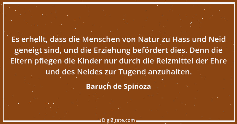 Zitat von Baruch de Spinoza 16