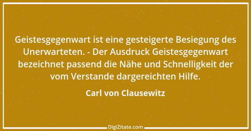 Zitat von Carl von Clausewitz 41