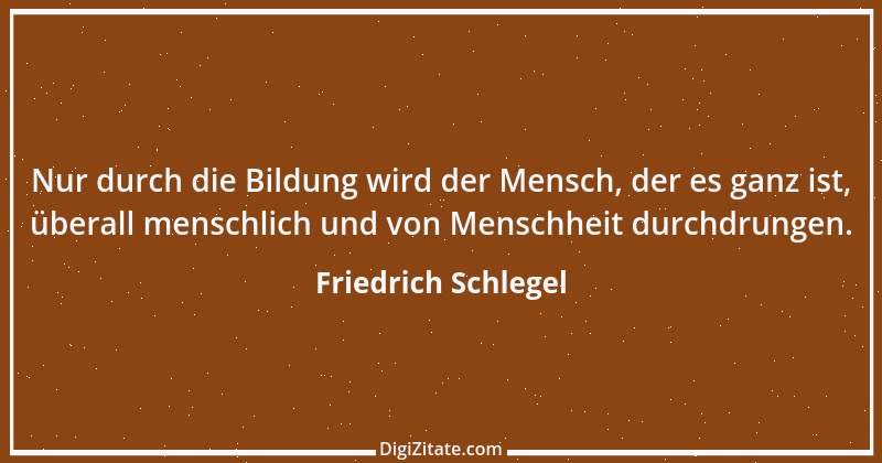 Zitat von Friedrich Schlegel 194