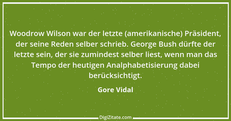 Zitat von Gore Vidal 20