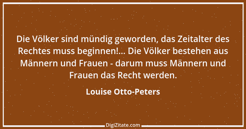 Zitat von Louise Otto-Peters 15