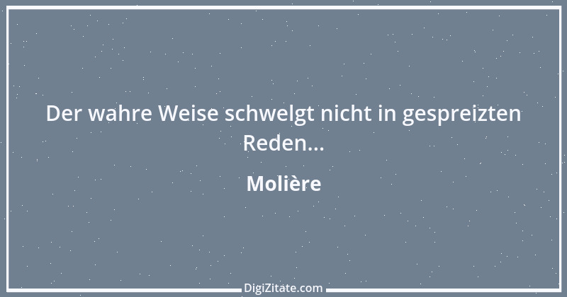 Zitat von Molière 50