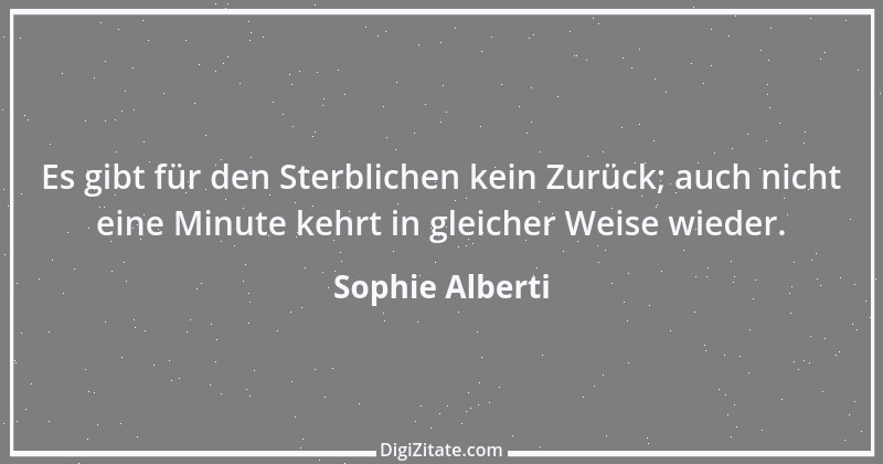 Zitat von Sophie Alberti 19