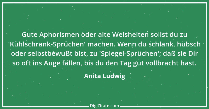 Zitat von Anita Ludwig 2