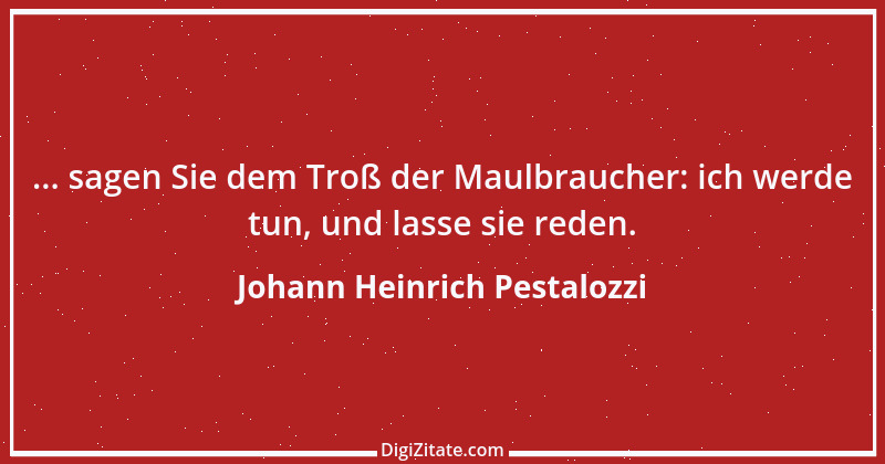 Zitat von Johann Heinrich Pestalozzi 119