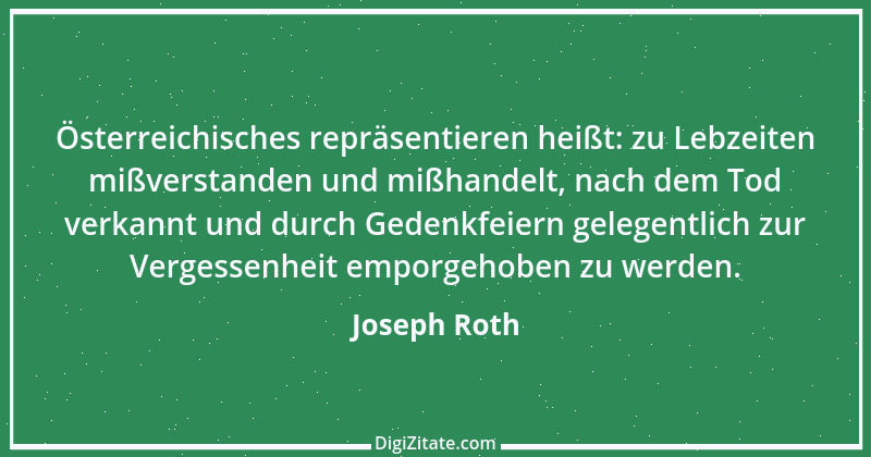 Zitat von Joseph Roth 8