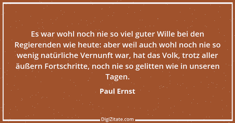 Zitat von Paul Ernst 65