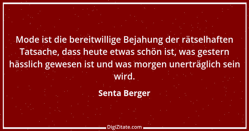 Zitat von Senta Berger 1