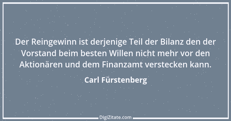 Zitat von Carl Fürstenberg 7