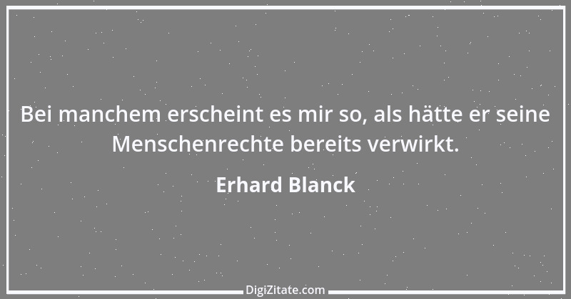 Zitat von Erhard Blanck 1204