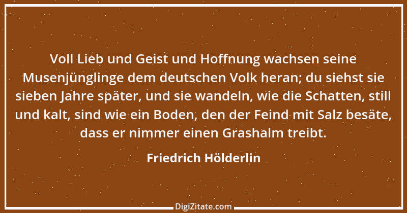 Zitat von Friedrich Hölderlin 159