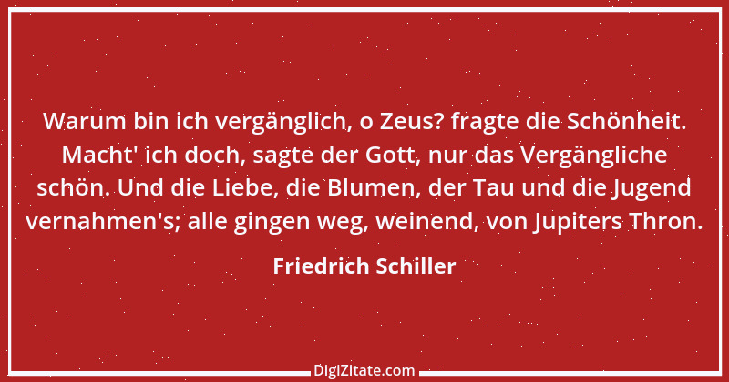 Zitat von Friedrich Schiller 1166