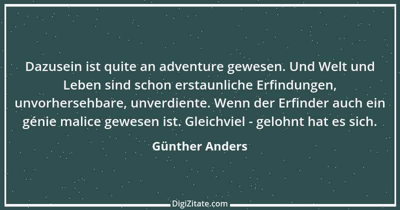 Zitat von Günther Anders 4