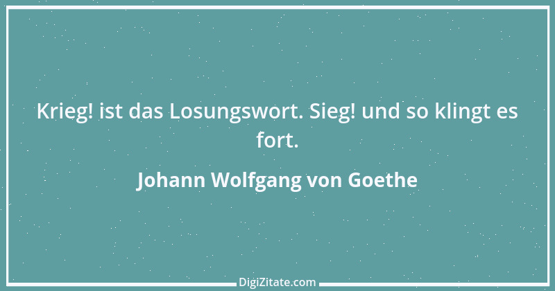 Zitat von Johann Wolfgang von Goethe 2649