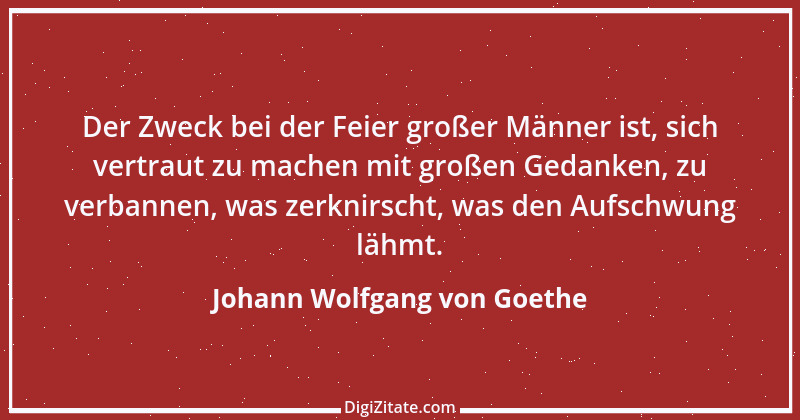 Zitat von Johann Wolfgang von Goethe 649