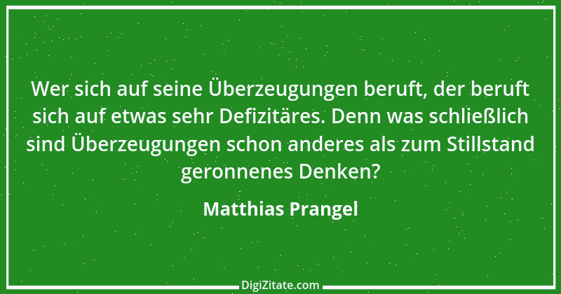 Zitat von Matthias Prangel 15