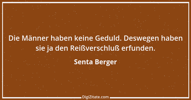 Zitat von Senta Berger 2