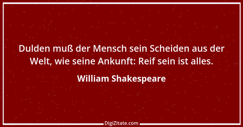 Zitat von William Shakespeare 235