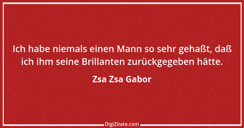 Zitat von Zsa Zsa Gabor 10