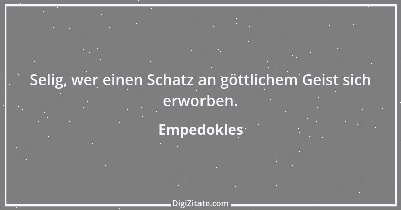 Zitat von Empedokles 16