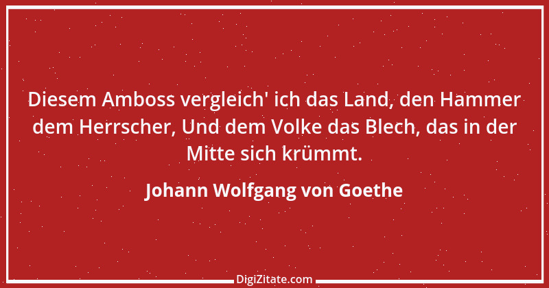 Zitat von Johann Wolfgang von Goethe 1650