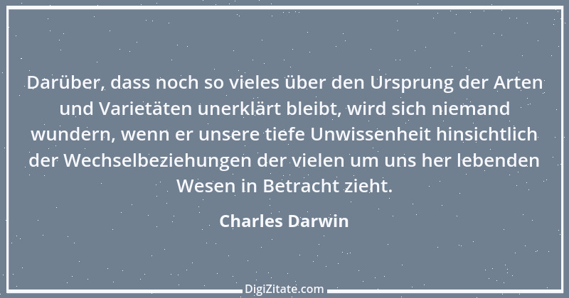 Zitat von Charles Darwin 7