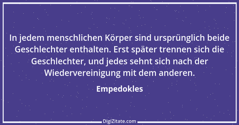 Zitat von Empedokles 17