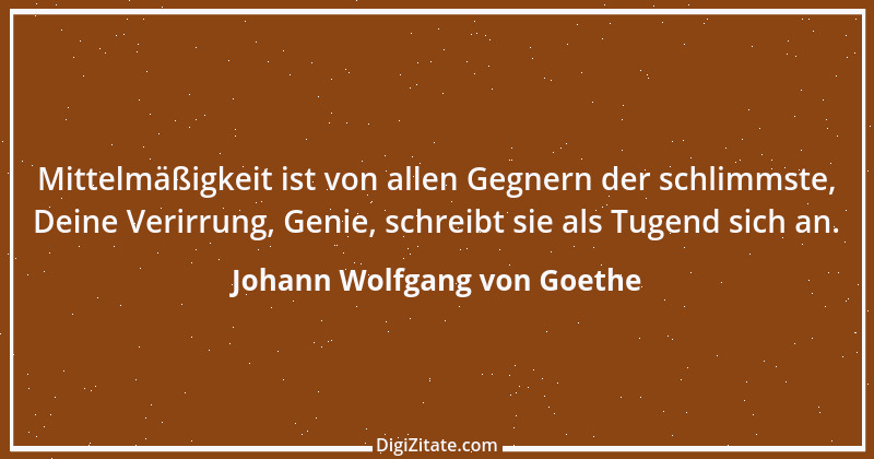 Zitat von Johann Wolfgang von Goethe 651