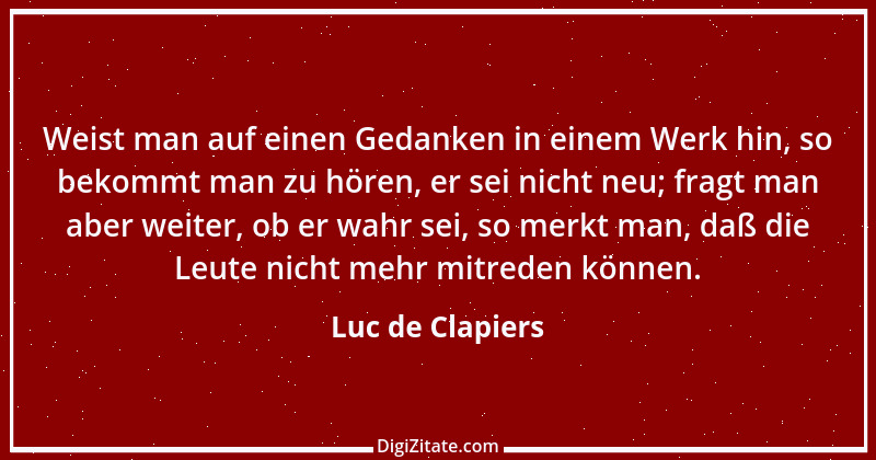 Zitat von Luc de Clapiers 773