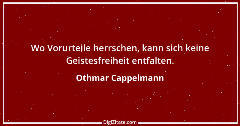 Zitat von Othmar Cappelmann 3