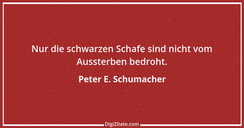 Zitat von Peter E. Schumacher 456