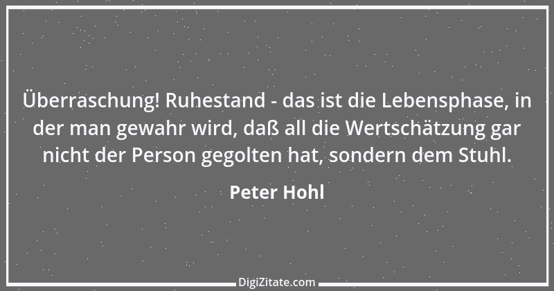 Zitat von Peter Hohl 34