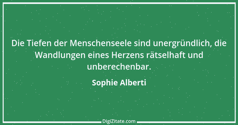 Zitat von Sophie Alberti 23