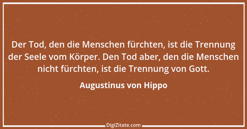 Zitat von Augustinus von Hippo 326