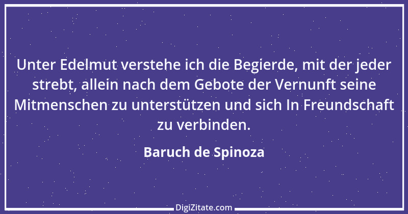 Zitat von Baruch de Spinoza 21