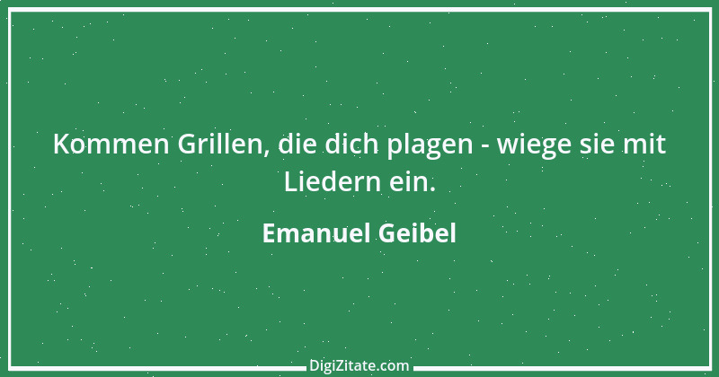 Zitat von Emanuel Geibel 9